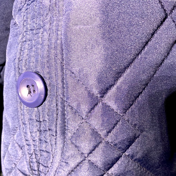 KC Collections Navy Blue Coat - Picture 8 of 13